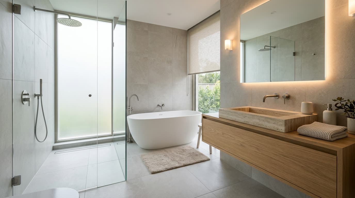 Luxe badkamer na complete renovatie in Apeldoorn